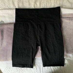 Women’s high waist biker / bike shorts.